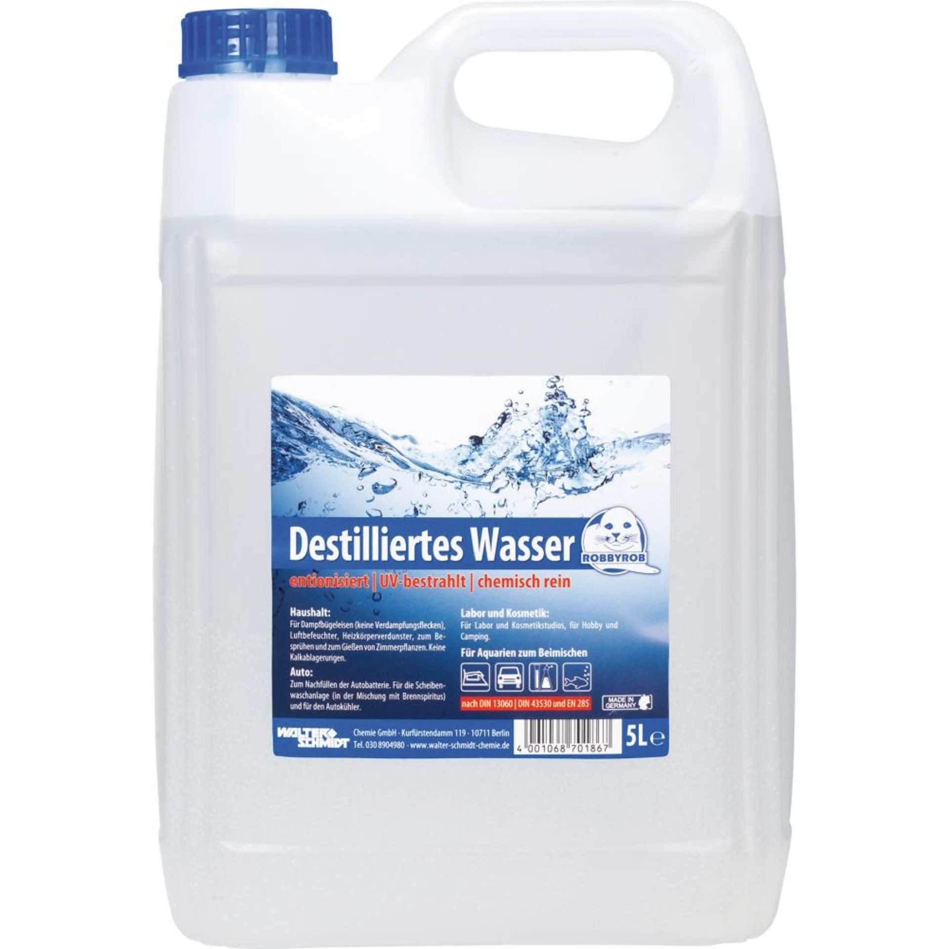 Destilliertes Wasser 5L
