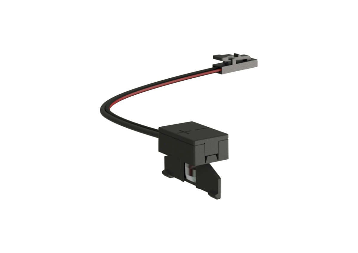 ledlinX Power Track, Front-Einspeiser schw. rechts