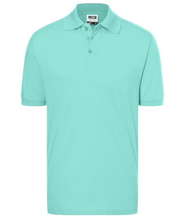 Classic Polo Hochwertiges Polohemd mit Armbündchen grün, Gr. XL