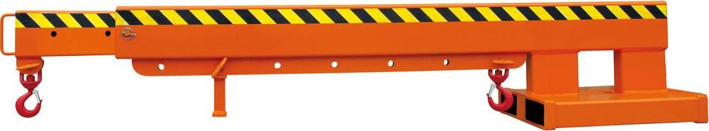 Kranarm teleskopierbar 670-3665 mm, 2500 kg RAL 2004