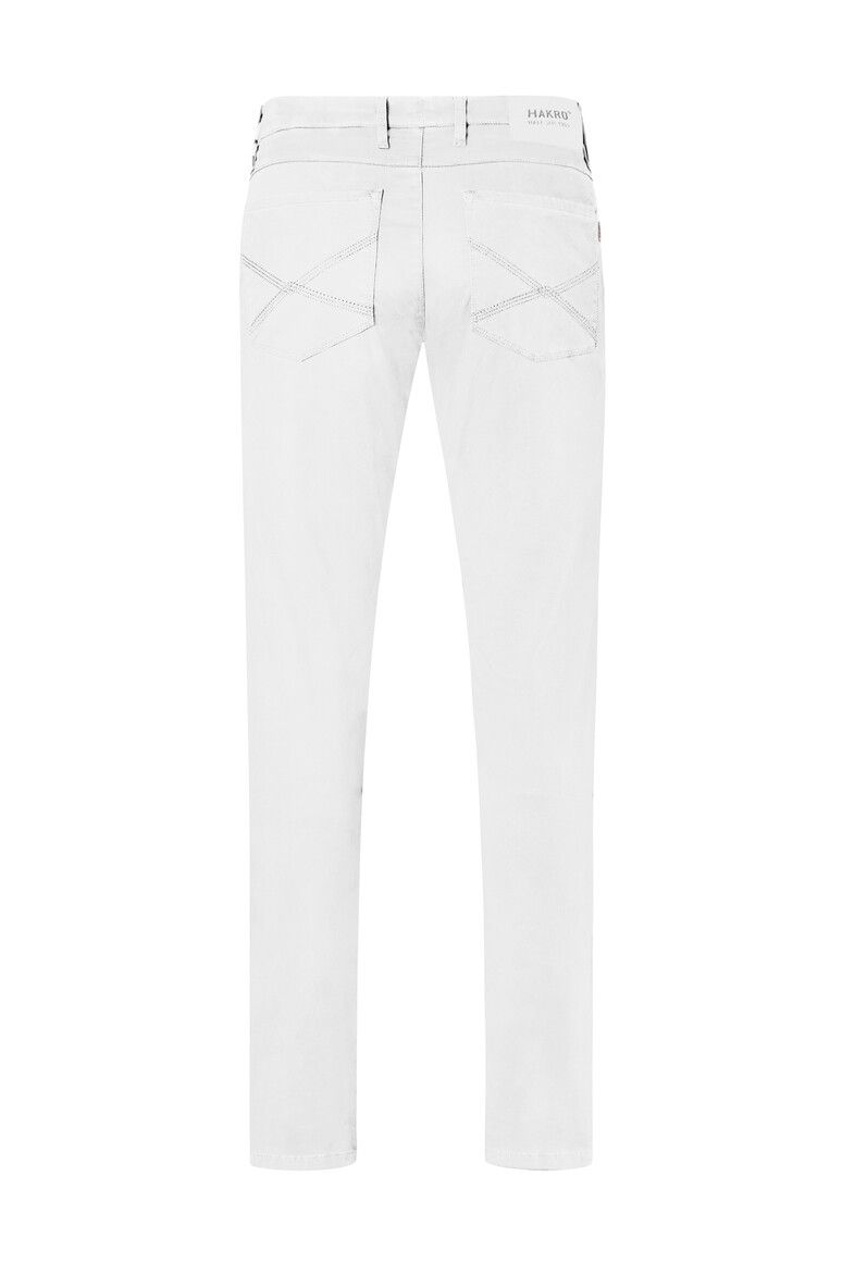 HAKRO Chinohose X-Stretch weiß, XS
