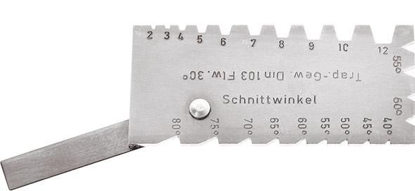 Stahllehre Dreh/Gewinde kombi FORMAT