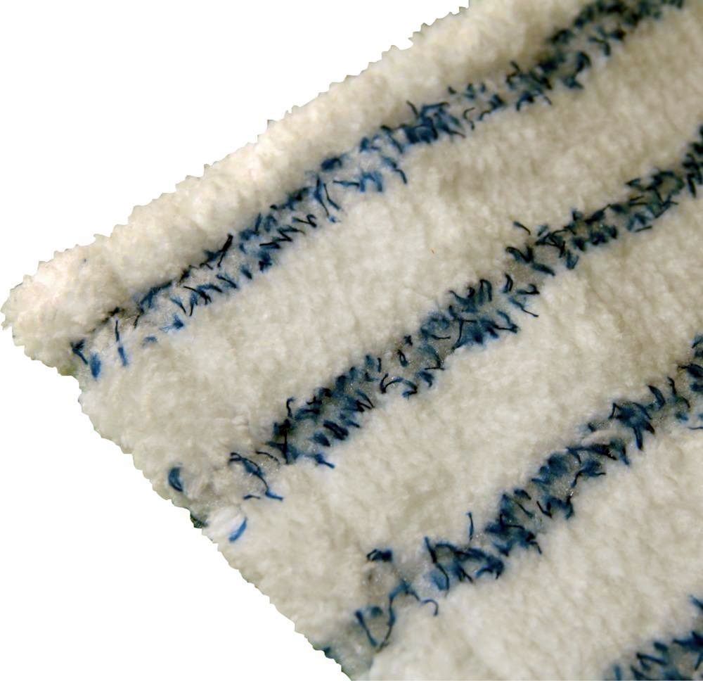 Premium-Mikrofasermopp 40cm, weiß-blau