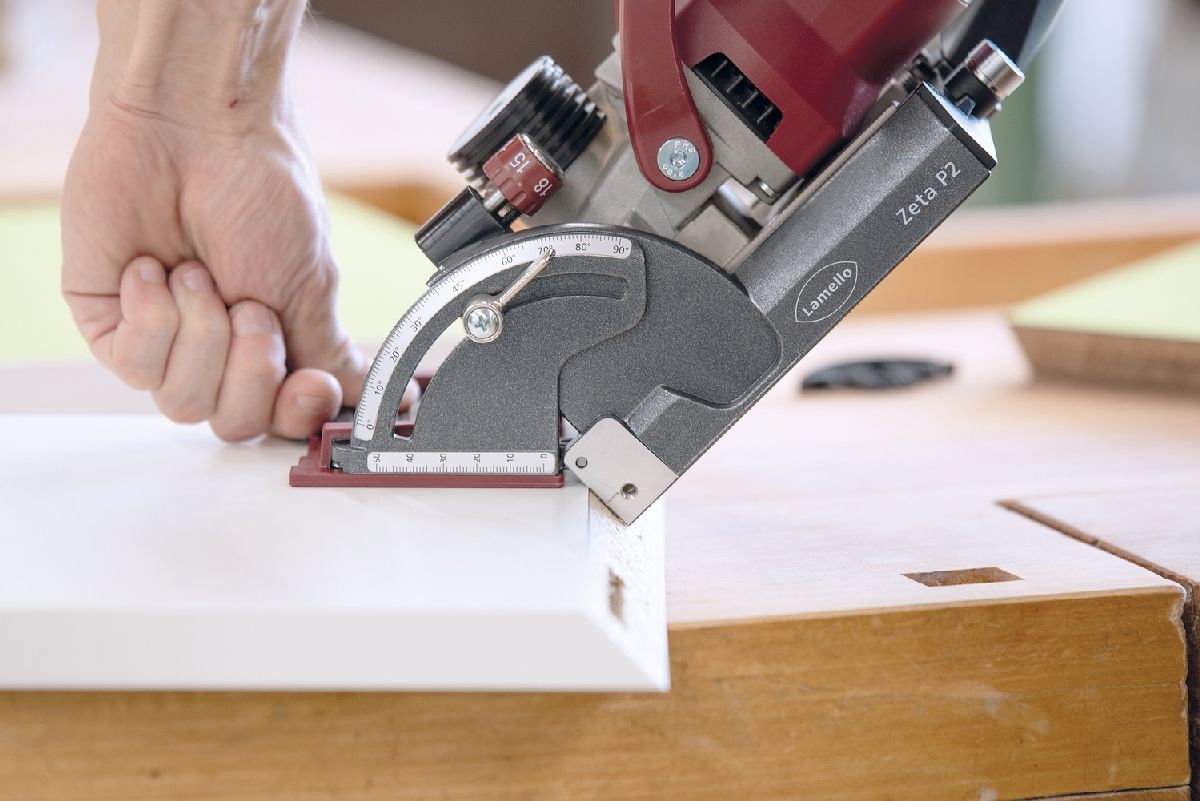 Lamello Nutfräsmaschine Zeta P2 230V HW Fräser-Set
