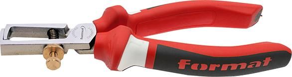 Abisolierzange mit 2-Komponenten-Griffen 160mm qmm FORMAT