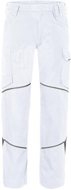 Hose ICONIQ, weiß/anthrazit, Gr.40 Kübler
