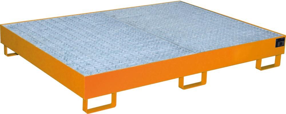Regalwanne m Gitterrost RW-GR 1800, lackiert