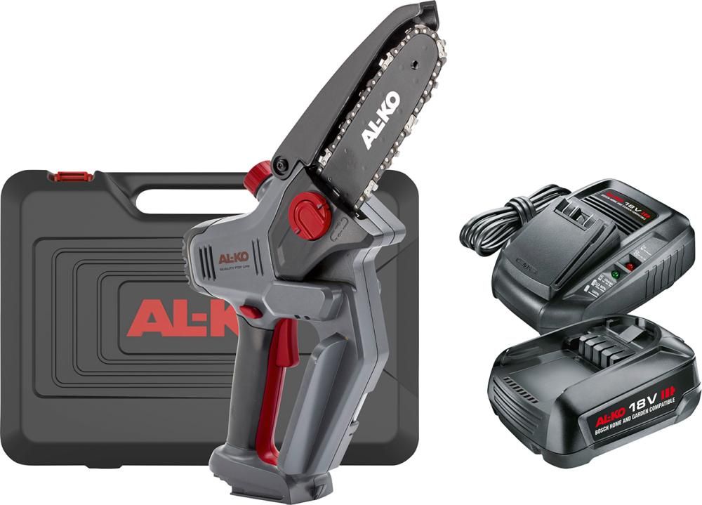 Akku-Mini-Kettensäge CSM 1815 Set 18V/2,5Ah m. Akku + Ladegerät