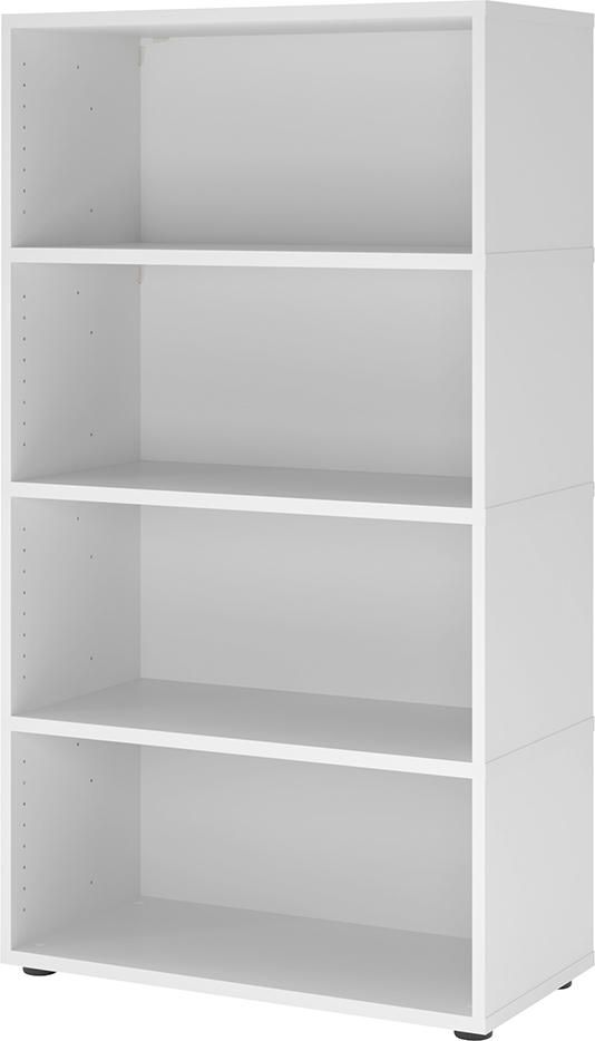 Regal FlexWall VFW48 B800xT400xH1452 mm 4 OH weiß