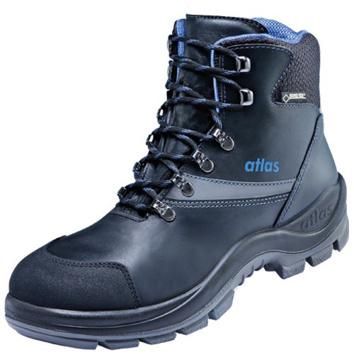 Atlas 565 XP blueline Sicherheitsstiefel Mid S3 ESD, Schwarz, Gr. 37, Weite 10