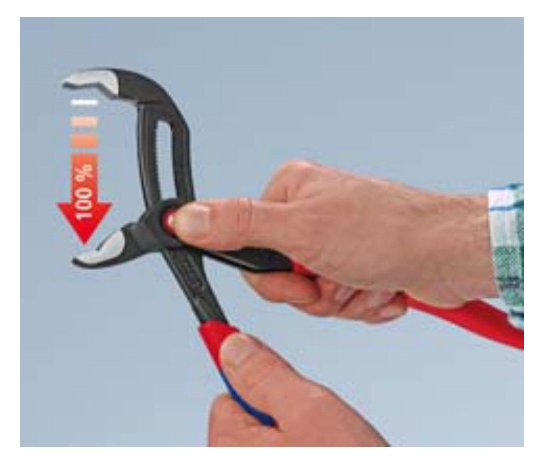 KNIPEX Wasserpumpenzange, "QuickSet"