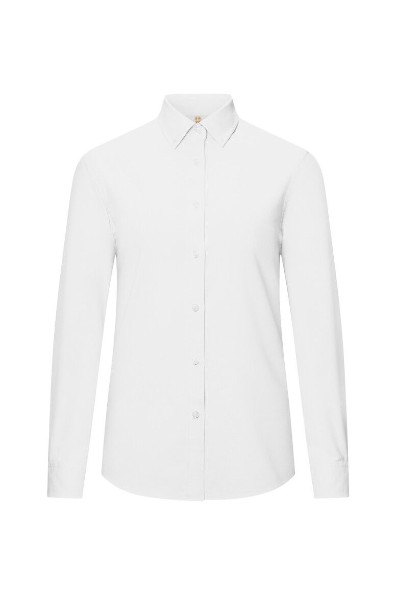 HAKRO Oxford Bluse weiß, 2XS