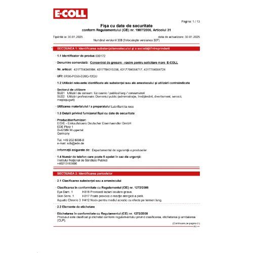 Hochl. Kühlschmierstoff 5L Kanister biostabil (F)E-COLL