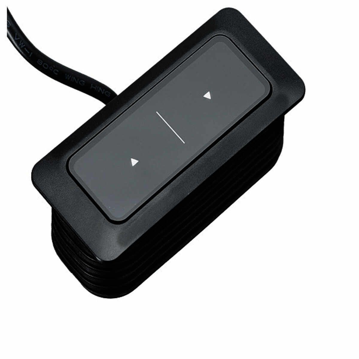 Handschalter Touch Basic Inlay, schwarz