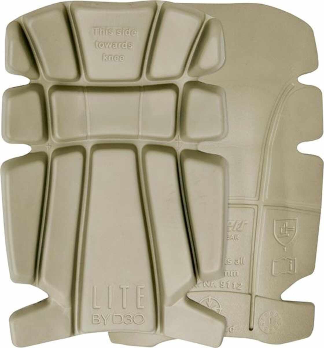 D3O Lite HW Kniepolster One size,sand