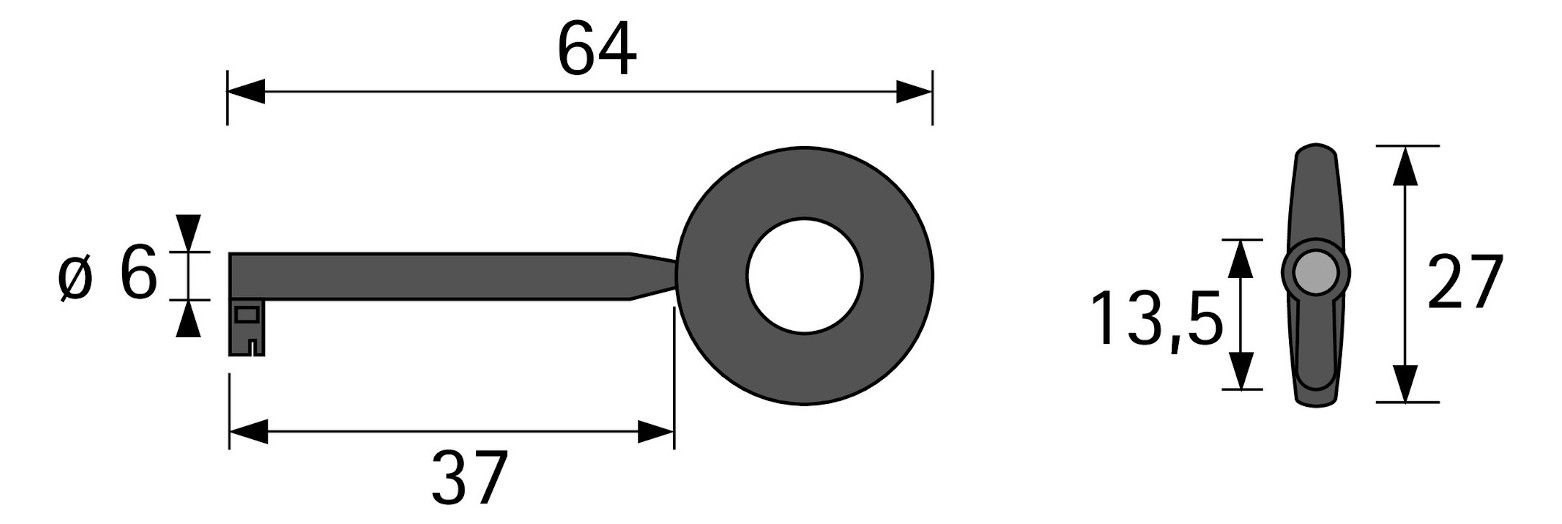 HETTICH Schlüssel Typ 27