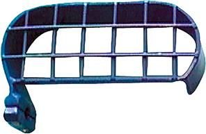 Manometerschutzbügel blau, Sauerstoff