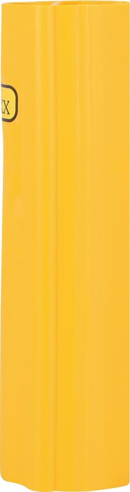 Regalanfahrschutz Alfa gelb H600 mm B75-100 mm