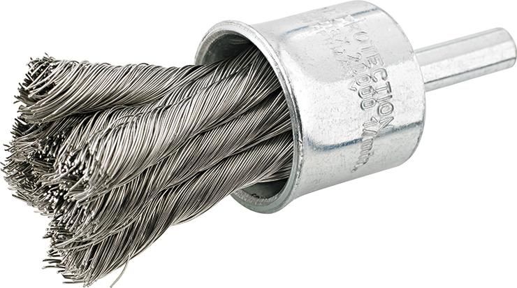 Pinselbürste rostfrei gezopft 6mm 20x29x0,26mm FORMAT