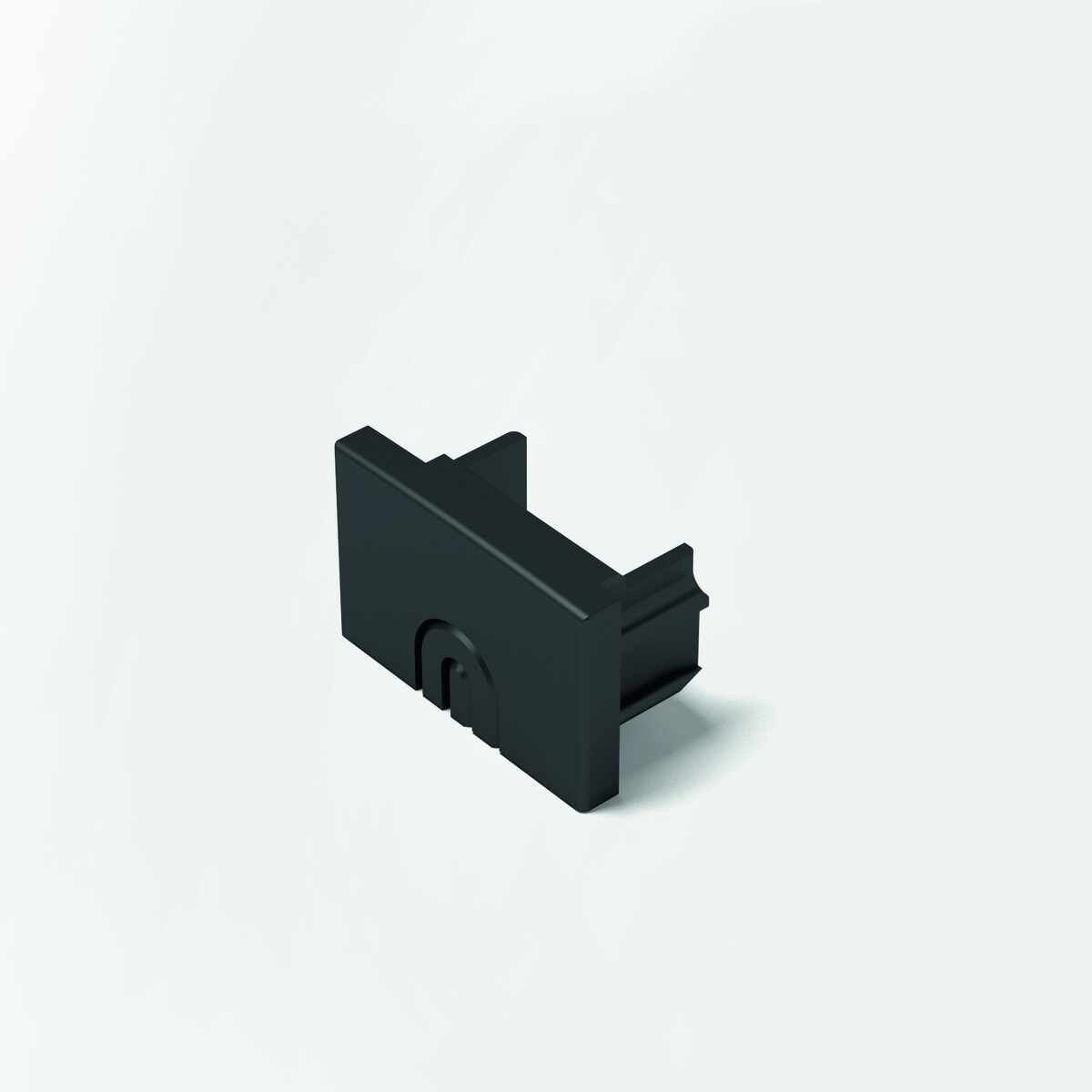 Endkappen ChannelLine D2 schwarz