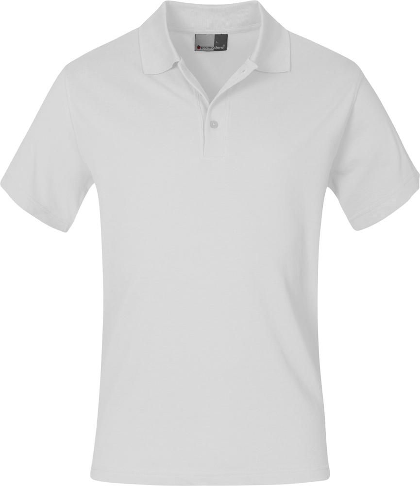Men`s Superior Polo white, Gr.XS