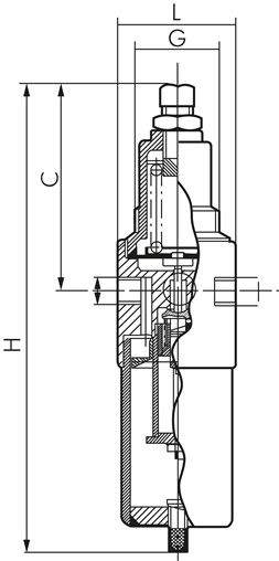 Filterregler, 1.4404, G 1/4", 1,5 - 15bar (Standard)