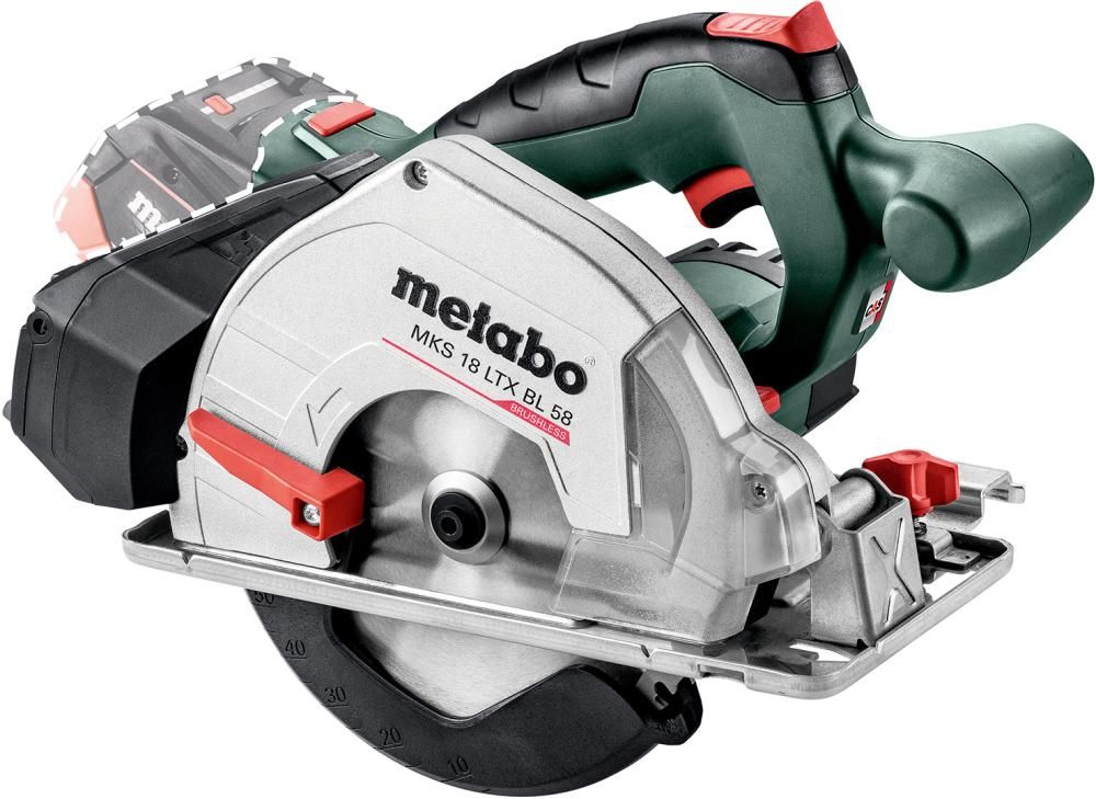 Akku-Metallkreissäge soloMKS 18 LTX 58 Metabo ohne Akku ohne Ladegerät metaBOX