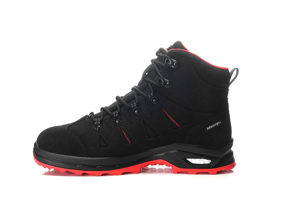 Sicherheitsstiefel RIWEMO XXP GTX® black-red Mid ESD S3S WR, Gr. 42