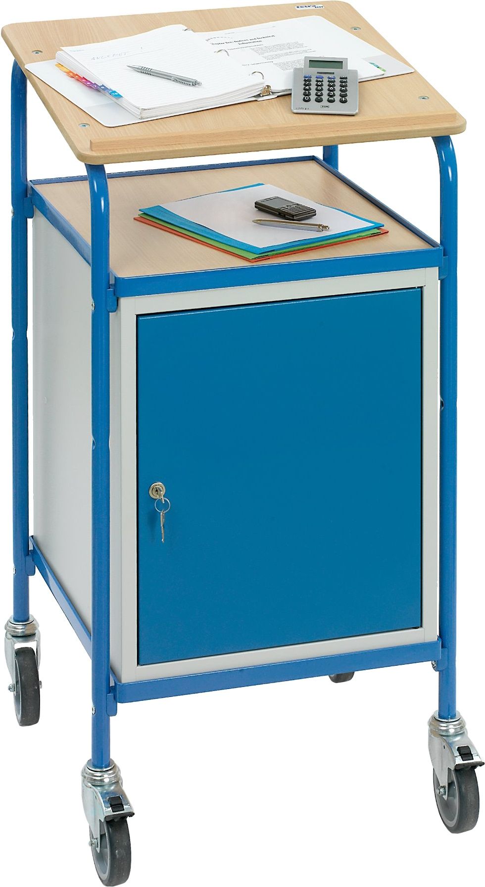 FETRA Rollpult mit Stahlschrank, "5836"