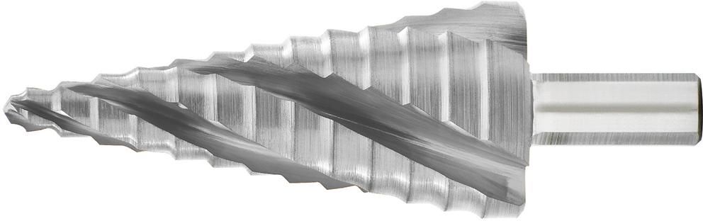 EXACT Stufenbohrer HSS 4-fach Spiralnute 4-20mm