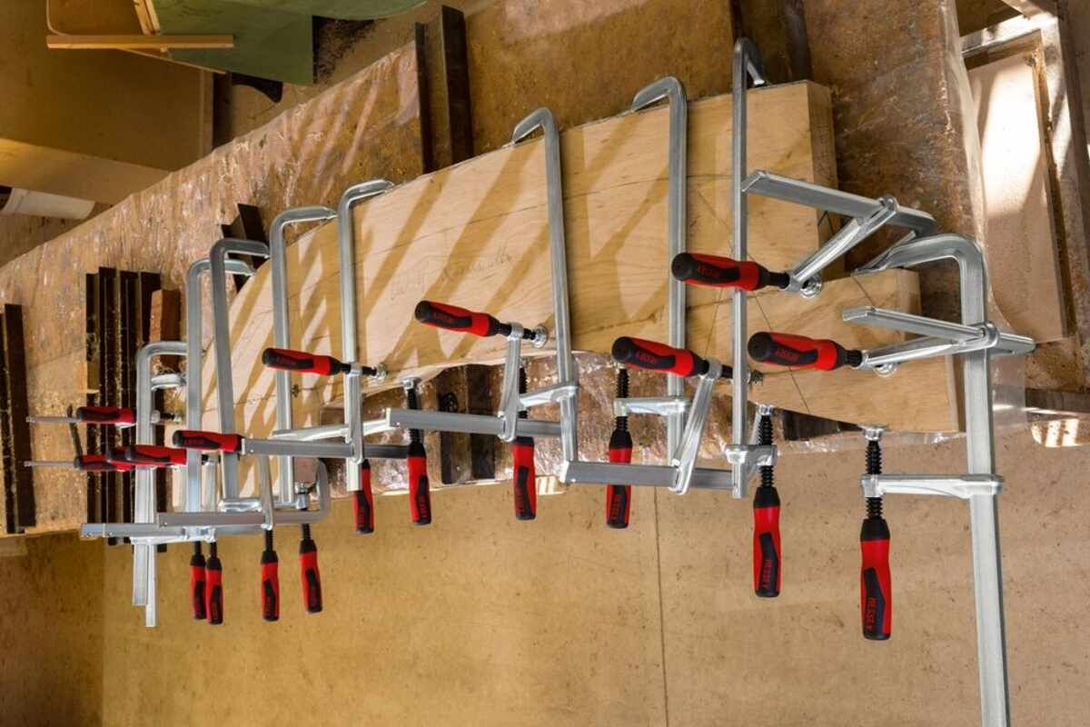 Original BESSEY Ganzstahl-Schraubzwinge GZ mit 2-Komponenten-Kunststoffgriff