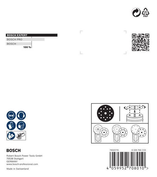 BOSCH Folienschleifscheibe