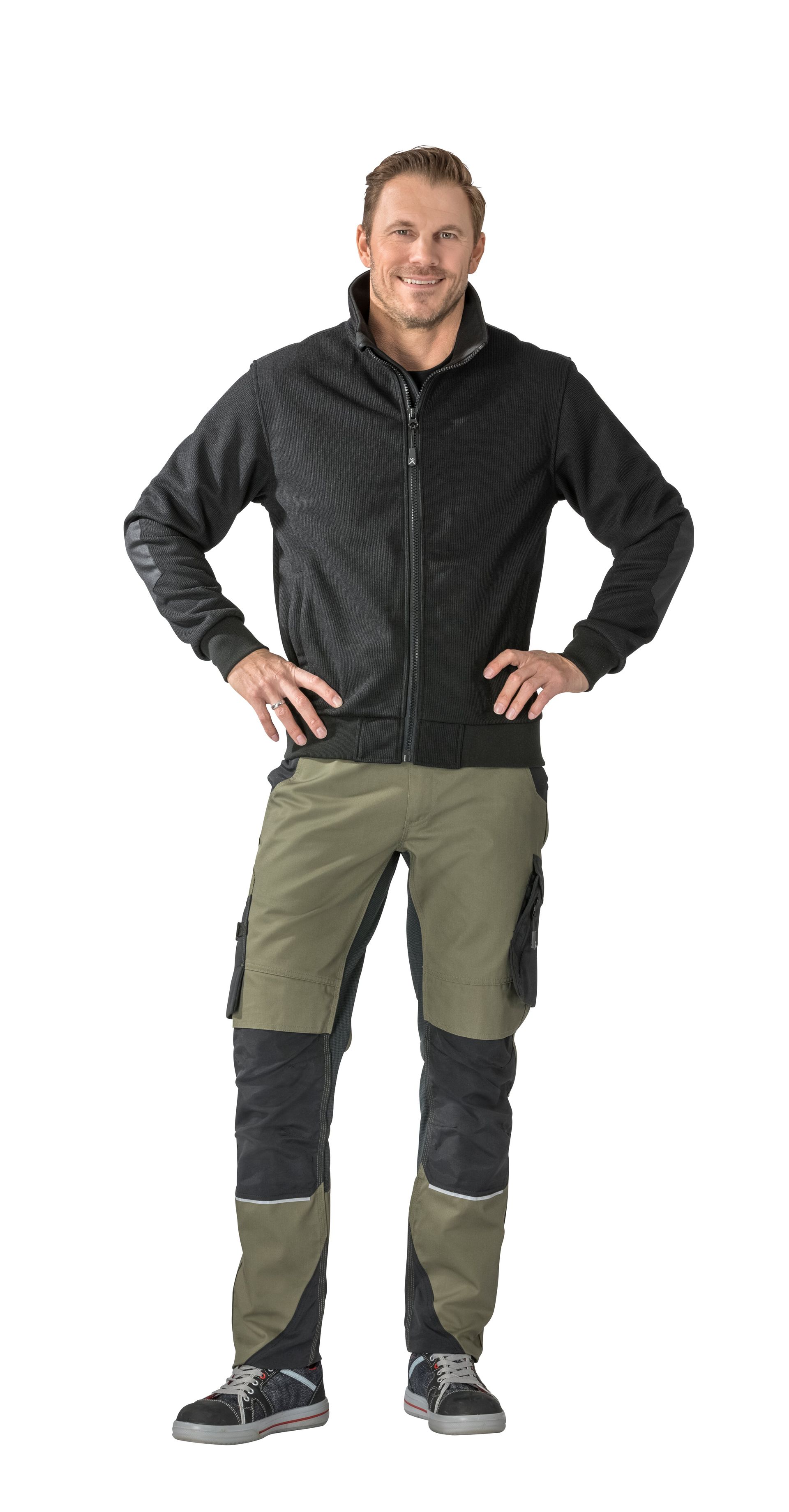 Planam Softshellblouson Norit, Outdoor schwarz Gr. XS