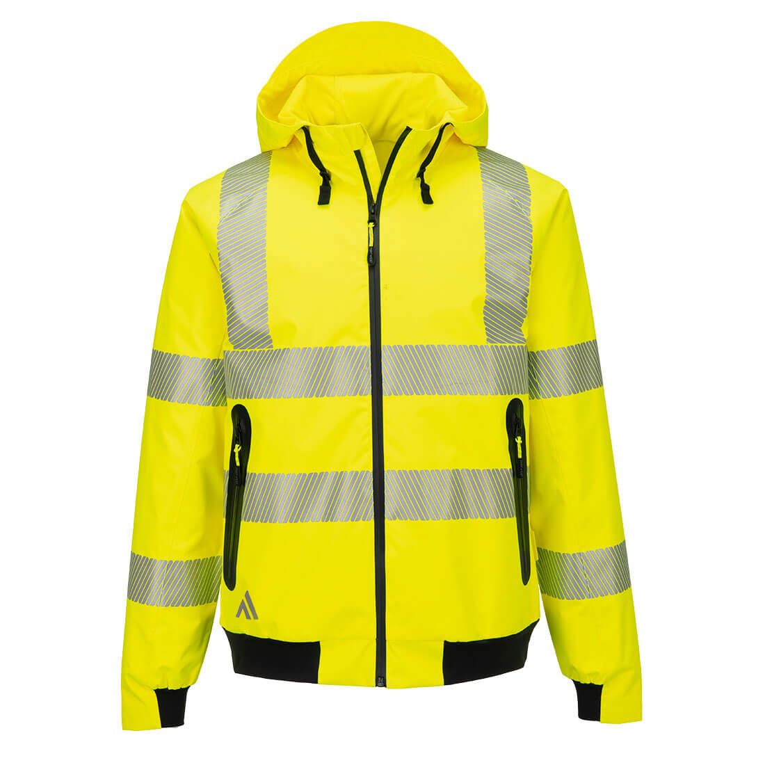 Portwest KX3 Warnschutz-Regenjacke, Gelb, Gr. S