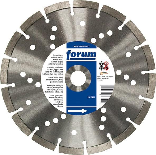 FORUM Dia.-Trennsch.Laser. 125x22,2x2,2mm