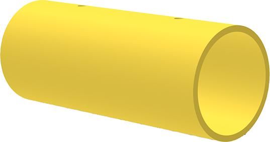 Rundholm B400-929 mm für Barriere Charlie D160 mm gelb VE = 2 Stück