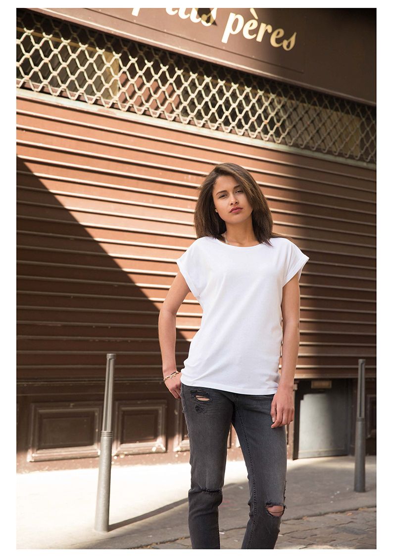 Damen T-Shirt in legerem Stil für Damen