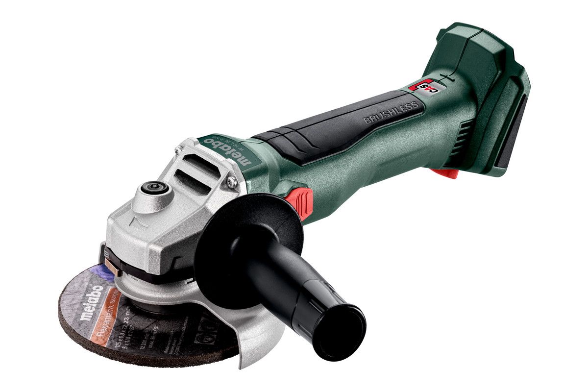 Akku-Winkelschleifer soloW 18 L BL 9-125 Metabo ohne Akku ohne Ladegerät metaBOX