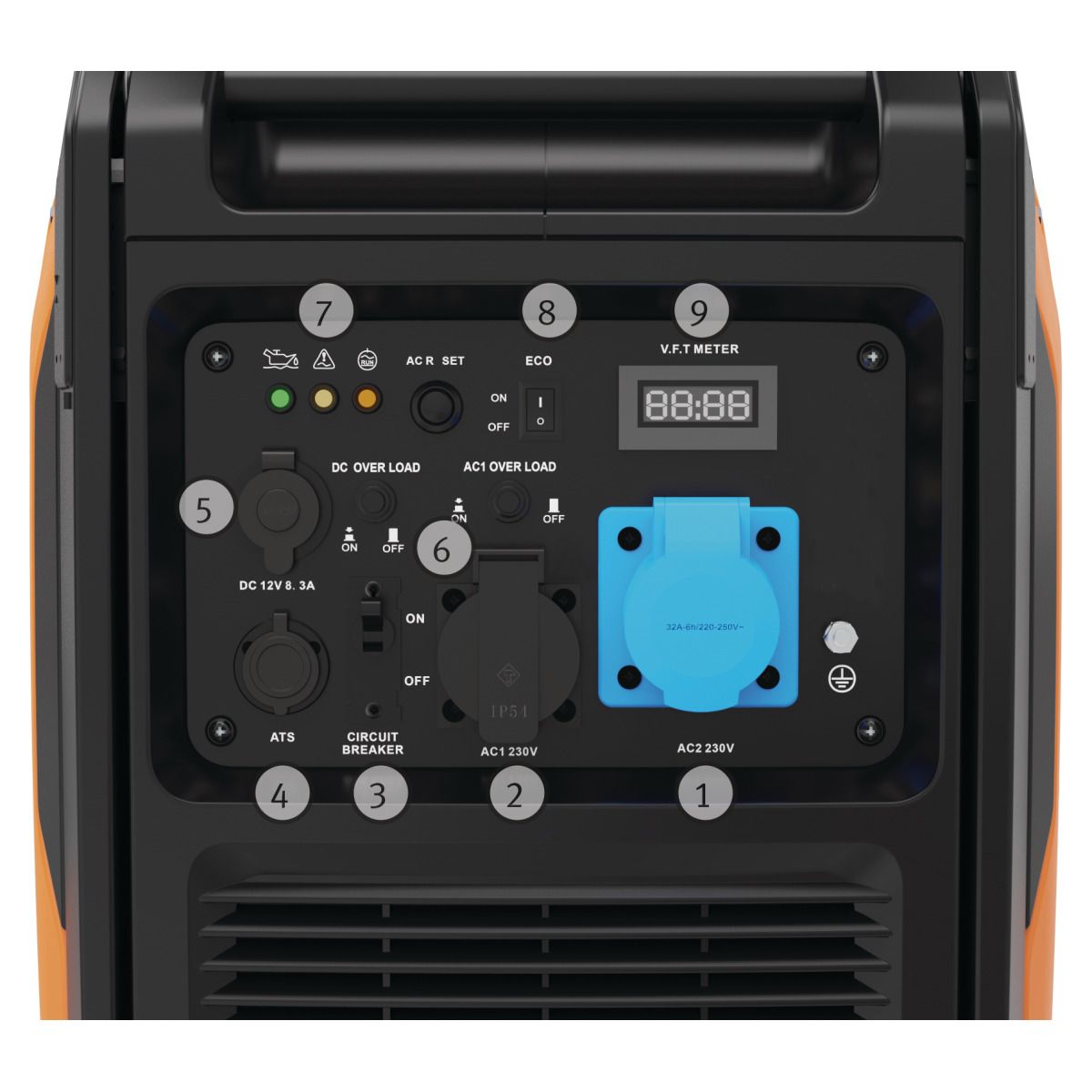 Inverter-Stromerzeuger Unicraft PG-I 55 SE-S HC