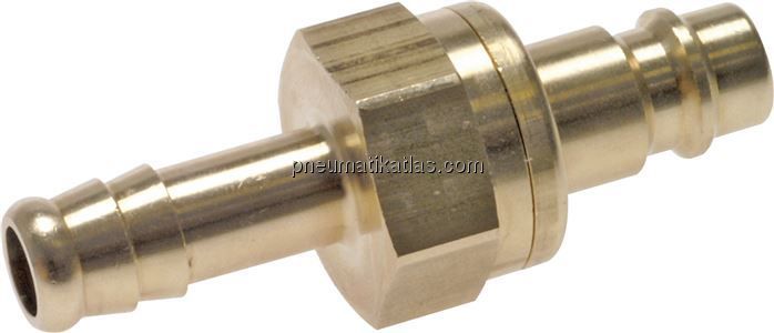 Sicherheitskupplungsstecker (NW7,2) 6 (1/4")mm Schlauch
