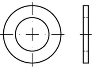 ISO 7092 A 4 4 ( 4,3 x 8 x 0,5) 200 HV A 4 S
