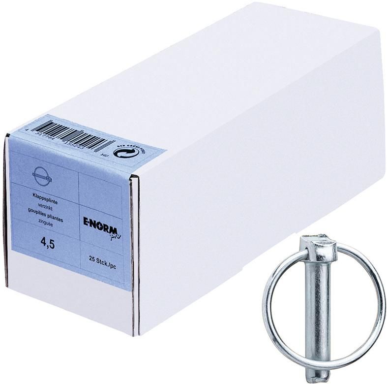 E-NORMpro Klappsplinte ST galZn 4,5x34 HP