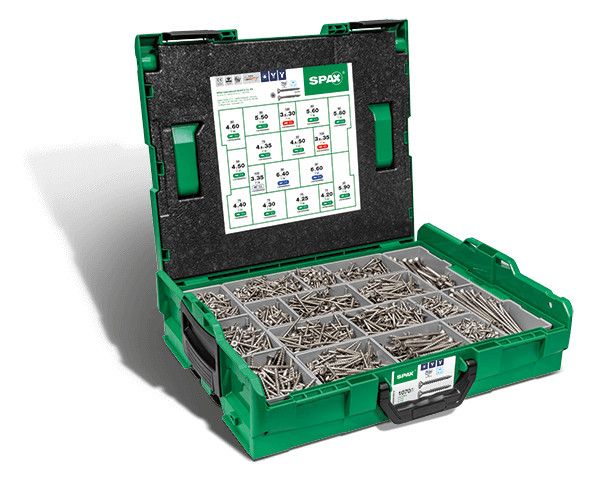 SPAX Montagekoffer L-BOXX