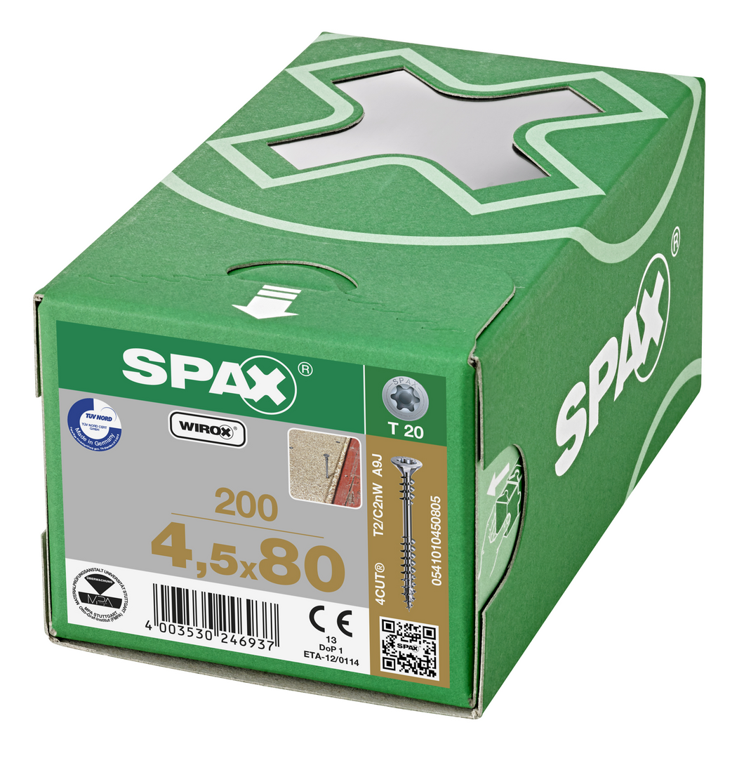 SPAX Verlegeschraube Senkkopf T-STAR plus FG