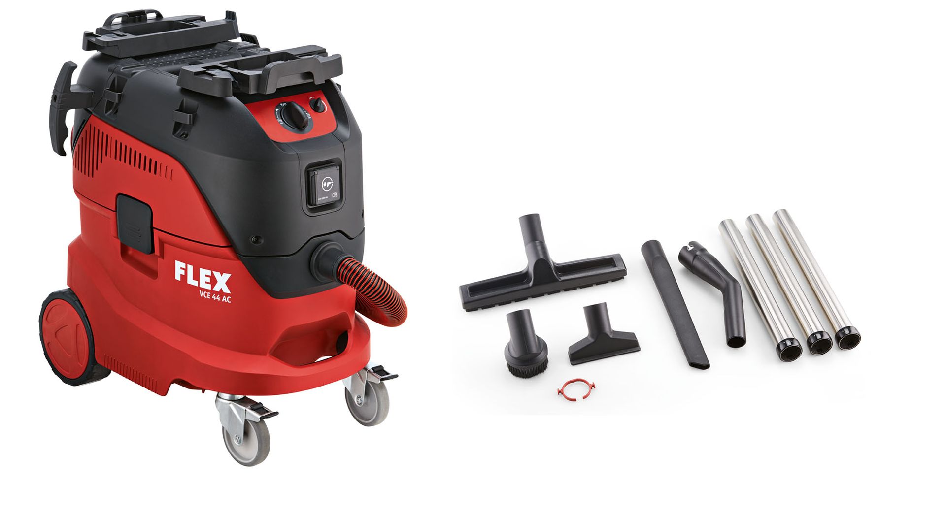 Flex Sicherheitssauger VCE 44 L AC-Set mit automatischer Filterabreinigung, 42 l, Klasse L