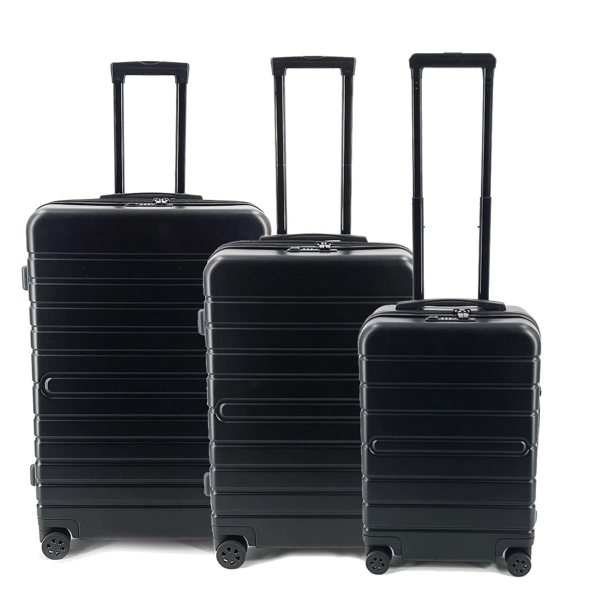 Reisetrolley Set 3er schwarz