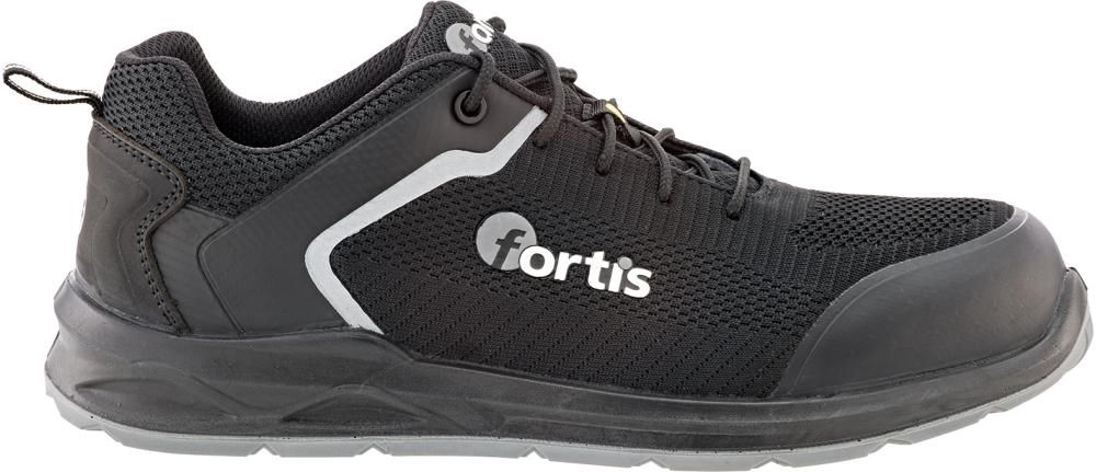 Halbschuh MICHAEL, schwarz,S1PL, SR ESD, Gr. 36 FORTIS