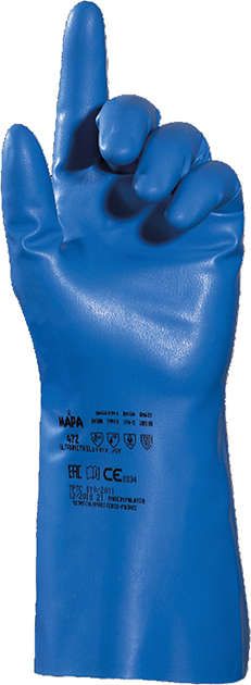 Chemikalienhandschuh Ultranitril 472 Gr.10 MAPA