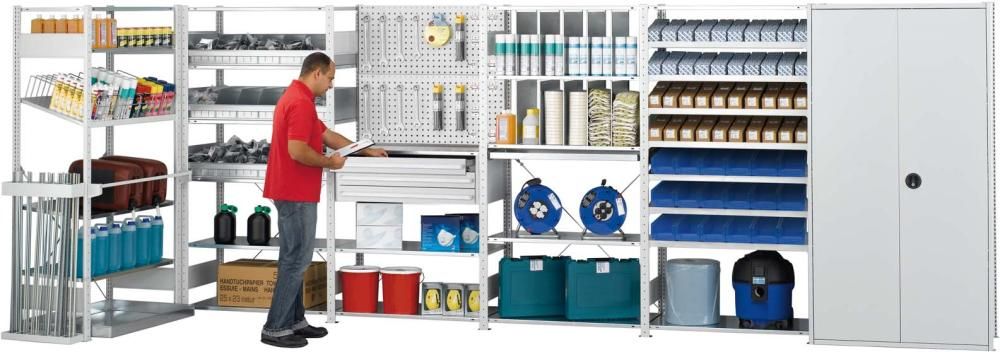 T-Profilrahmen H2000xT300 mm montiert mit Tiefenriegel verzinkt