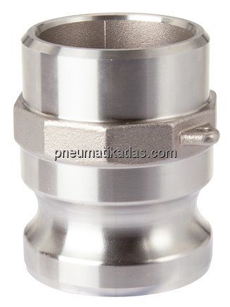 Kamlock-Stecker mit Anschweißende 21,3mm